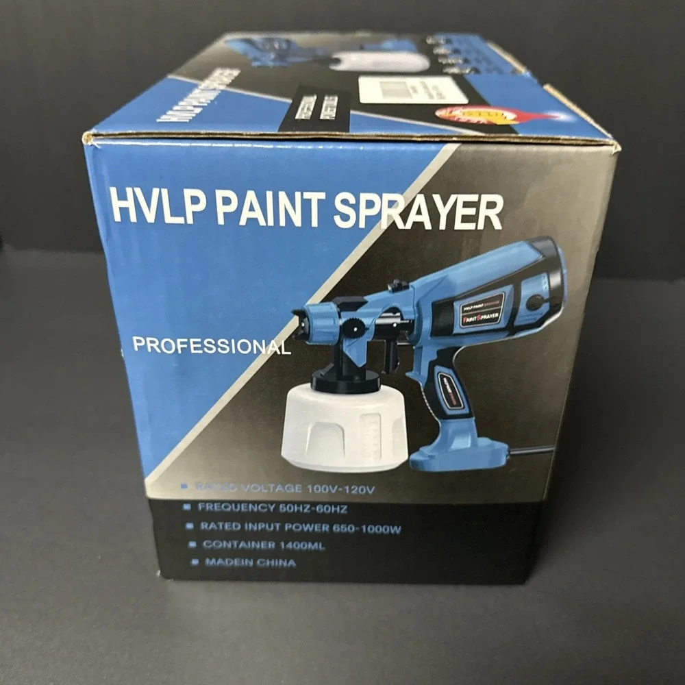 Paint Sprayer Tool 1000W - High Power Electric Spray Paint Gun - Easy To Clean